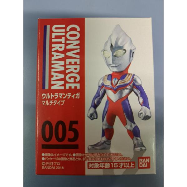 箱未開封 005 ウルトラマンティガ マルチタイプ CONVERGE ULTRAMAN コンバージ
