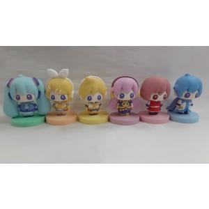 初音ミク トレーディングラバーフィギュア 全6種セット ボーカロイド ボカロ VOCALOID