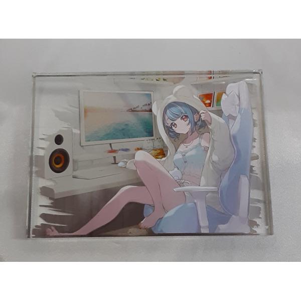 白波らむね アクリルブロック 1周年記念 2023 ぶいすぽっ! グッズ