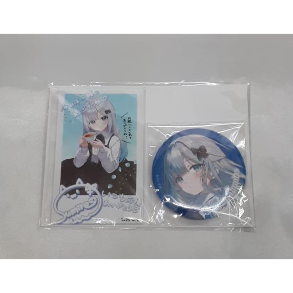花芽すみれ 缶バッジ＆チェキ風カードセット ぶいすぽっ! 誕生日記念2025 VTuber グッズ ...