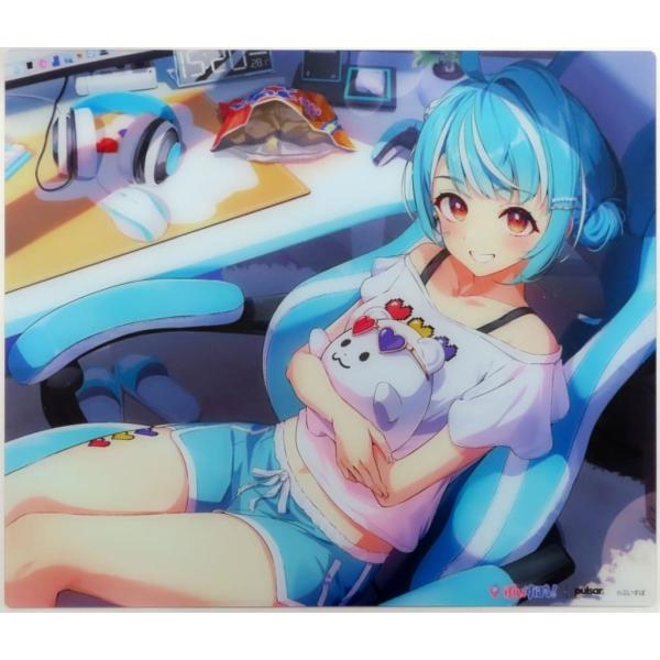 白波らむね VSPO! GEAR ガラスマウスパッド