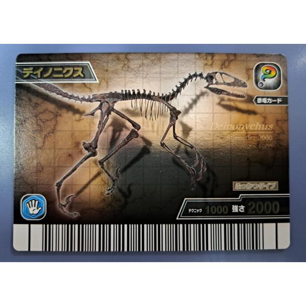 ディノニクス 化石 KS024-竜 恐竜キング