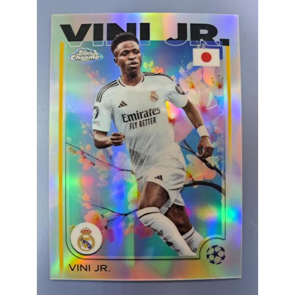 2024-25 topps UEFA Japan edition ヴィニシウス Vini Jr. 桜...