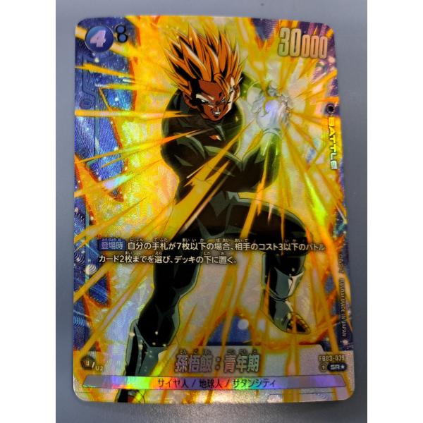 孫悟飯：青年期 FB03-039 SR パラレル フュージョンワールド