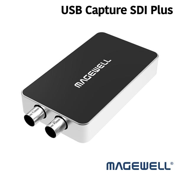 Magewell【USB Capture SDI Plus】1 チャンネル 2K SDI キャプチャ...