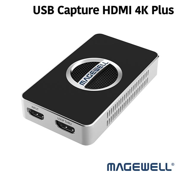 Magewell【USB Capture HDMI 4K Plus】1 チャンネル 4K HDMI ...