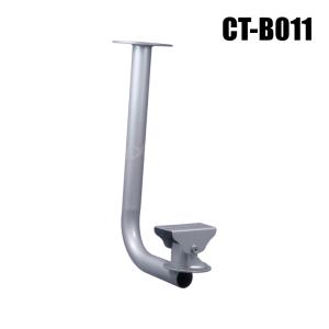 防犯カメラ 監視カメラ 屋外ハウジング用L型ブラケット シルバー CT-B011｜bc-direct