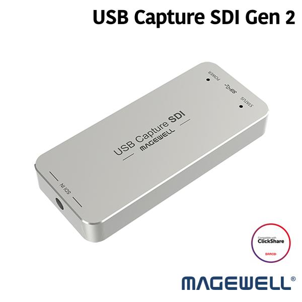 Magewell【USB Capture SDI Gen 2】1 チャンネル HD SDI Gen ...