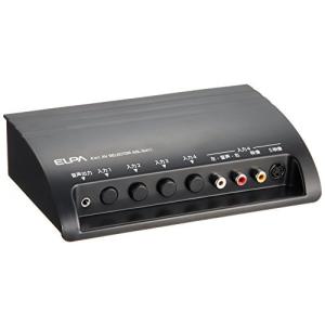 ELPA AVセレクター 4入力1出力 S映像端子あり ASL-S411