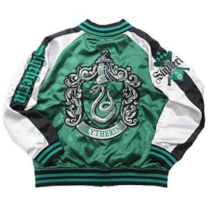 丸眞】 スカジャン (L) ハリーポッター スリザリンエンブレム 大人用