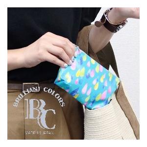 ポーチ 小物入れ 小さめ おしゃれ かわいい プレゼント ギフト 日本製 ｓポーチ しずく柄 2131 イニシャルポーチ Brilliantcolors 通販 Yahoo ショッピング