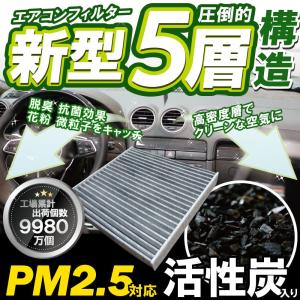 エアコンフィルター 車 フォレスター DBA-SJ5 最強特殊5層