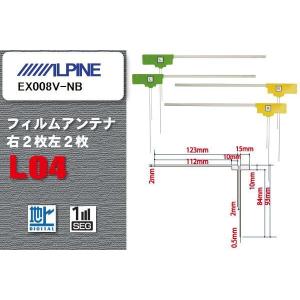 地デジ ケンウッド KENWOOD 用 フィルムアンテナ MDV-626DT 対応 