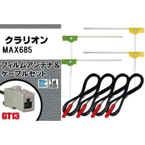 フィルムアンテナ ケーブル セット 地デジ ケンウッド KENWOOD 用
