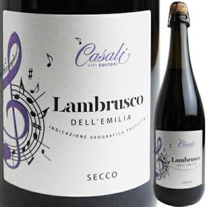 微発泡 赤ワイン イタリア カザーリ・ヴィティクルトーリ ランブルスコ・ロッソ・セッコ NV 8005161802113 泡