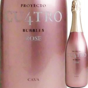 スパークリングワイン スペイン クロ・モンブラン 　プロジェクト・クワトロ・カヴァ・ロゼ 84148...