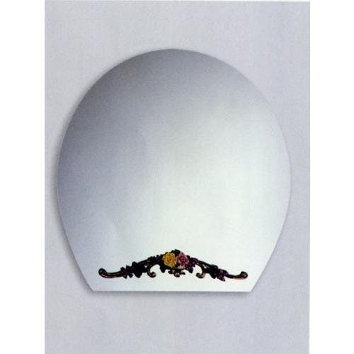 ミラー 鏡 洗面鏡 壁掛け おしゃれ リフォーム 交換 DIY アーチ 幅80×高80cm DS09