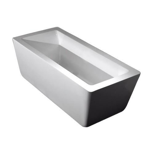 バスタブ 置き型 お風呂 ＦＲＰ製 スクエア リノベーション ホテル リゾート 店舗 旅館 ホワイト...