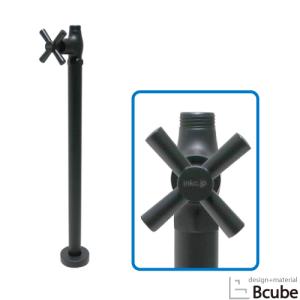 ストレート止水栓  床給水タイプ おしゃれ リフォーム