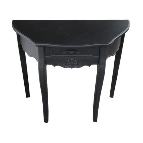 洗面台 洗面化粧台 木製 組立式 ブラック(黒) 幅80×奥行34×高70cm INK-050109...