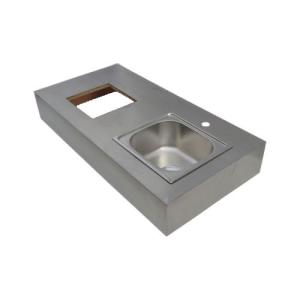 キッチン シンク/左水槽 ステンレス製 幅120cm INK-0901013G : ビー