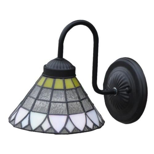 照明 壁 ウォールランプ おしゃれ かわいい リフォーム 交換 DIY アイアン ステンドグラス 幅...