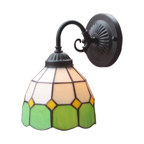 照明 壁 ウォールランプ おしゃれ かわいい リフォーム 交換 DIY アイアン ステンドグラス 幅...