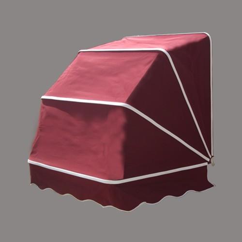 シェード コーベルオーニング 日よけ 雨よけ おしゃれ かわいい リフォーム 交換 DIY ワインレ...