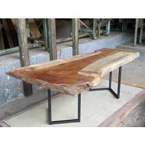 647 □ 欅 ケヤキ 丸テーブル 輪切り 豪華 一枚板 テーブル ダイニング