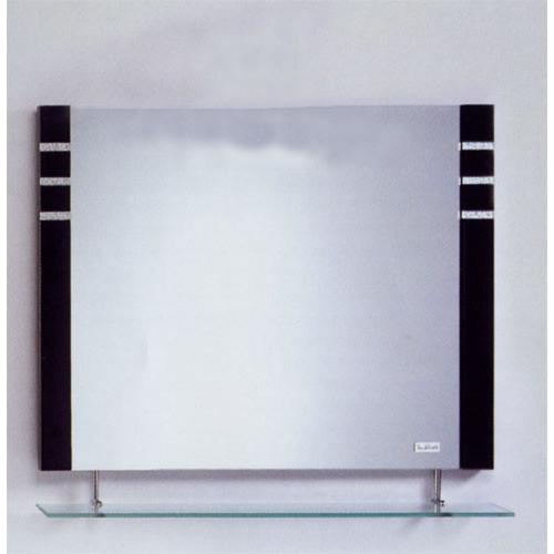 ミラー 鏡 洗面鏡 壁掛け おしゃれ リフォーム 交換 DIY 棚付き 幅90×高80cm MK04