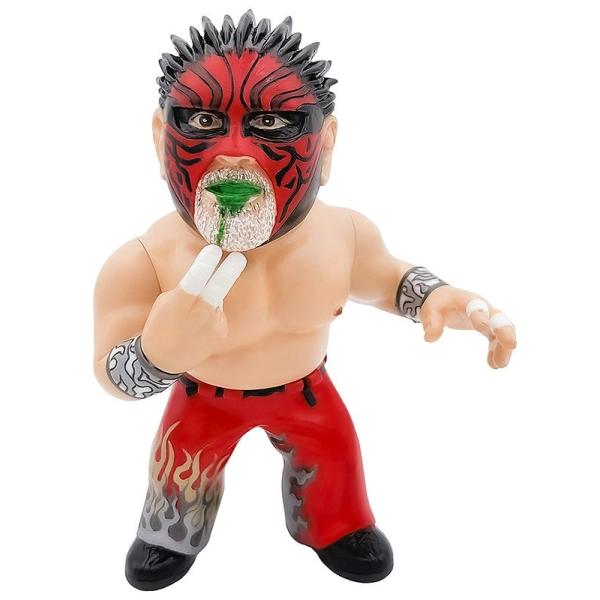 ジュウロクホウイ 16dソフビコレクション033 グレート・ムタ ByeBye引退Ver. (赤) ...