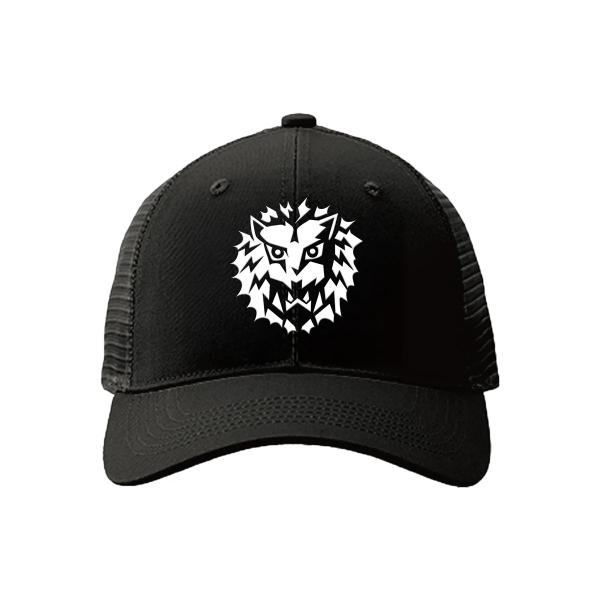 ライオンマーク メッシュキャップ（2026・ブラック×ホワイト）新日本プロレス NJPW