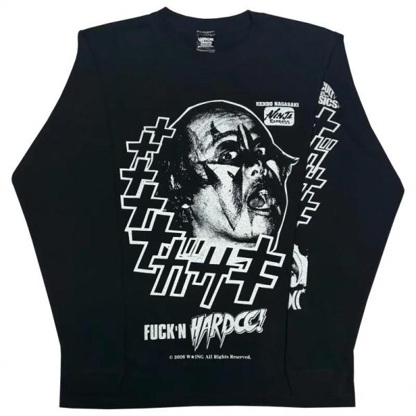 ケンドー・ナガサキ '26 ロングスリーブTシャツ (プエルトリコブラック) Hardcore Ch...