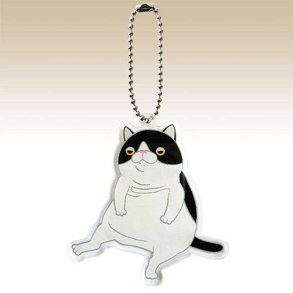 もちねこ アクリルキーホルダー (すわり) 新日本プロレス NJPW 高橋ヒロム :メール便対応