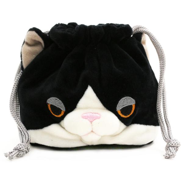 もちもち巾着 ダリル(ハチワレ) Sサイズ 新日本プロレス NJPW 高橋ヒロム