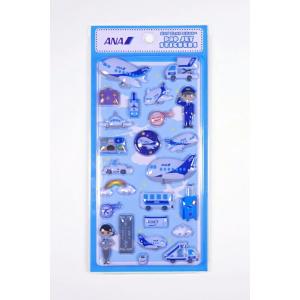 ANA ポップジェットステッカー 全日空 ※お一人様3個まで購入可能 [MZ707] 丸彰 :メール...