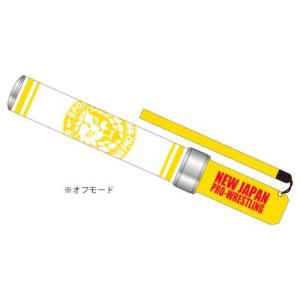 ライオンマーク ペンライト（イエローxレッド） 新日本プロレスリング :メール便対応