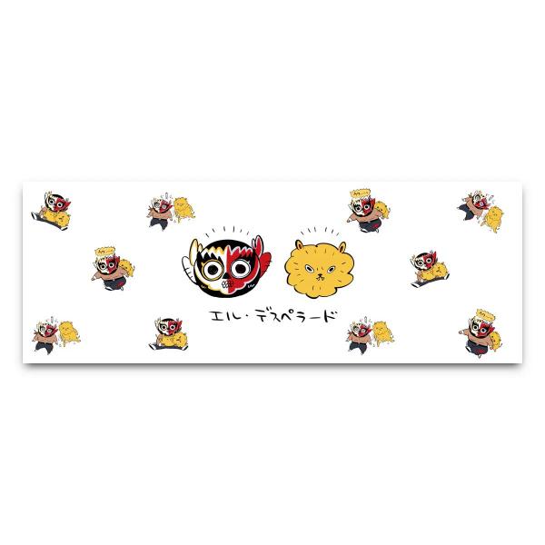 エル・デスペラード × 川尻こだま コラボスポーツタオル 新日本プロレス NJPW