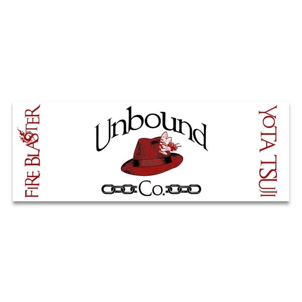 辻陽太×Unbound Co. スポーツタオル（ホワイト） 新日本プロレス NJPW