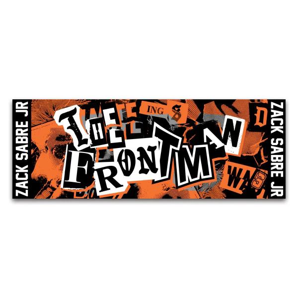 ザック・セイバーJr.「THE FRONT MAN」 スポーツタオル 新日本プロレス NJPW
