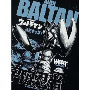 バルタン星人 Tシャツ (凍結光線ブラック) ...の詳細画像2
