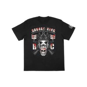 ライオンマーク ドライTシャツ（2025・ブラック×ホワイト）新日本