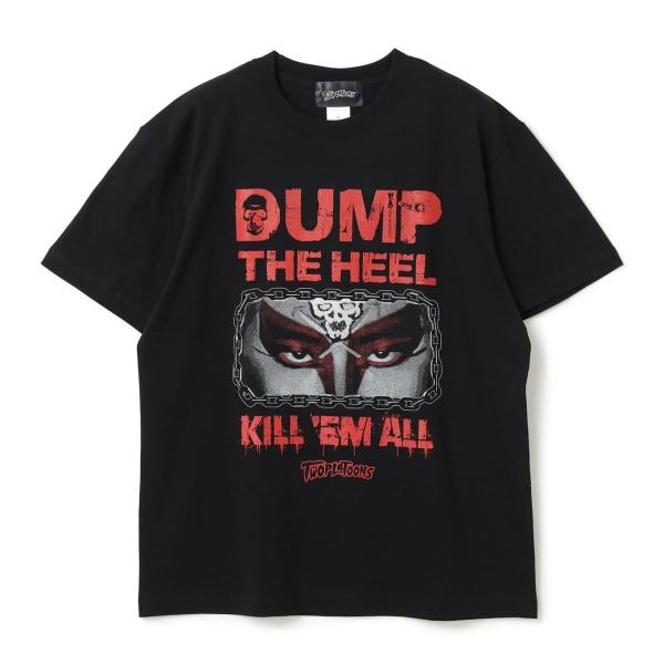 TWOPLATOONS × ダンプ松本 コラボレーション-T / BLACK ツープラトン :メール...