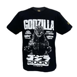 メール便対応: ゴジラ2000 ミレニアム (オルガナイザーG1ブラック) Tシャツ Hardcore Chocolate/ハードコアチョコレート ゴジラ｜bdrop