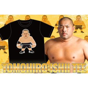 クリアランスセール: メール便対応: 石井智宏 SDキャラクター Tシャツ 新日本プロレス NJPW｜bdrop