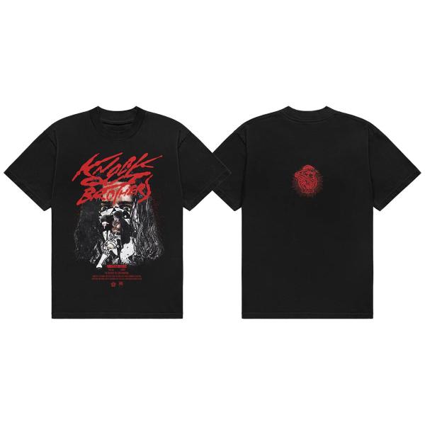 Knock Out Brothers「K.O.B MOVIE POSTER」Tシャツ 新日本プロレス...