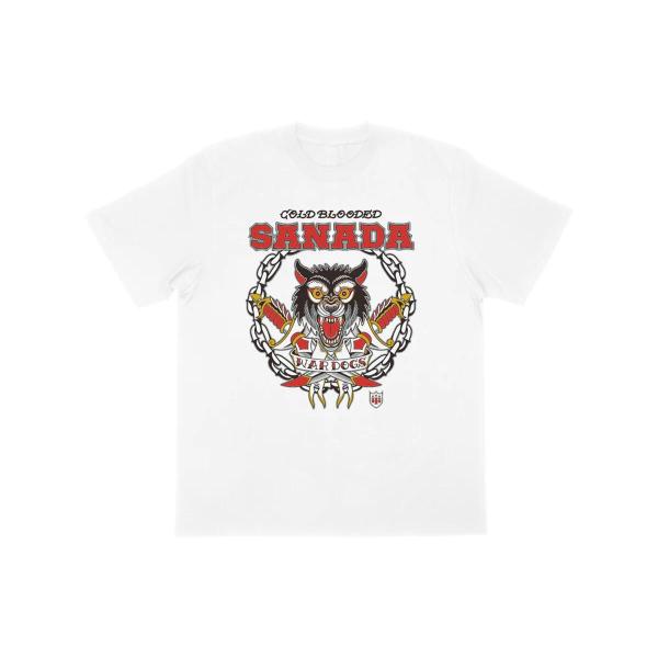 【クリアランスセール】 SANADA  ×  TOKYO HIRO  TEE（ホワイト） 新日本プロ...