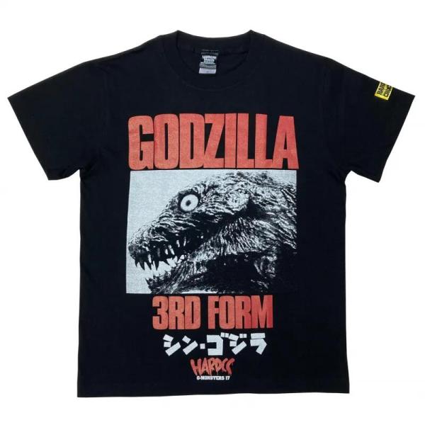 シン・ゴジラ 第3形態（京浜運河ブラック）Tシャツ Hardcore Chocolate / ハード...