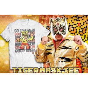 クリアランスセール: メール便対応: タイガーマスク BIG PIXEL Tシャツ 新日本プロレス NJPW｜bdrop