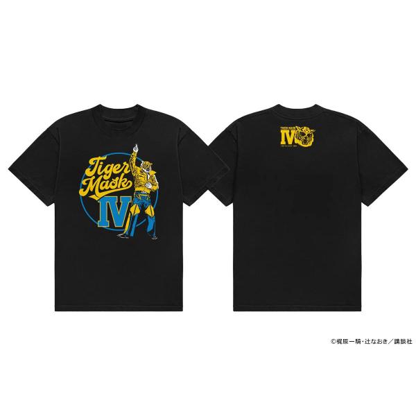 タイガーマスク「TIGER MASK IV」Tシャツ 新日本プロレス NJPW :メール便対応